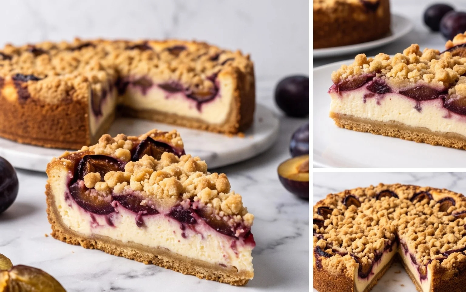 Zwetschgen-Streusel-Käsekuchen: Herbstlicher Genuss & einfaches Rezept